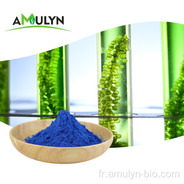 Colorant alimentaire naturel en poudre de phycocyanine de spiruline bleue